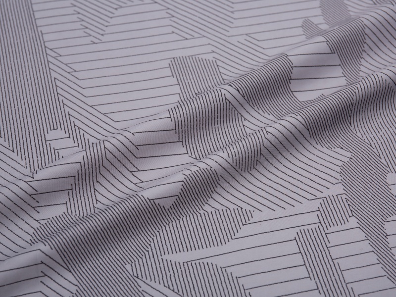 All-polyester gewone bedrukte voering stof