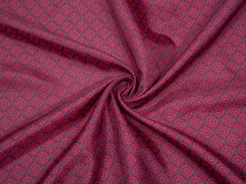 All-polyester gewone bedrukte voering stof