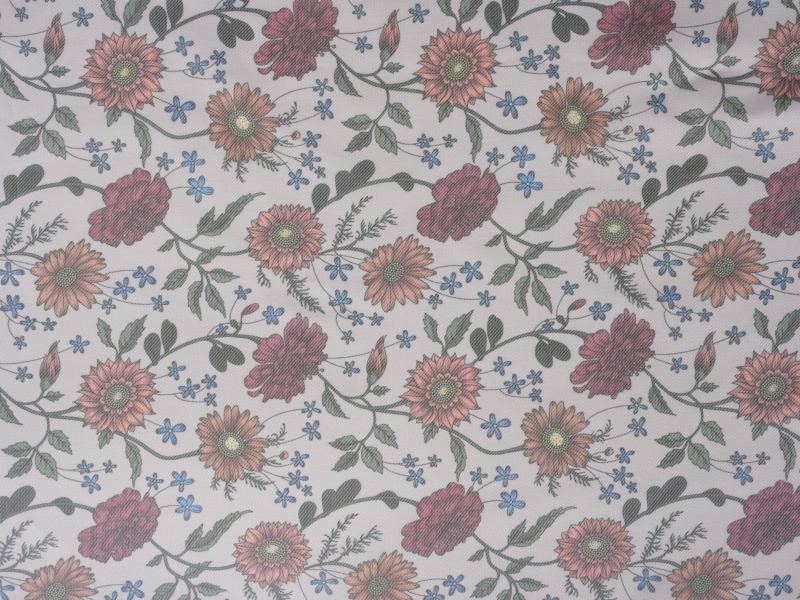 Polyester-viscose twill bedrukte voeringstof