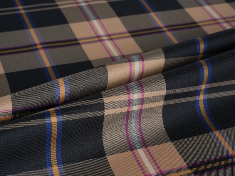 Polyester garen geverfde mouw voering stof