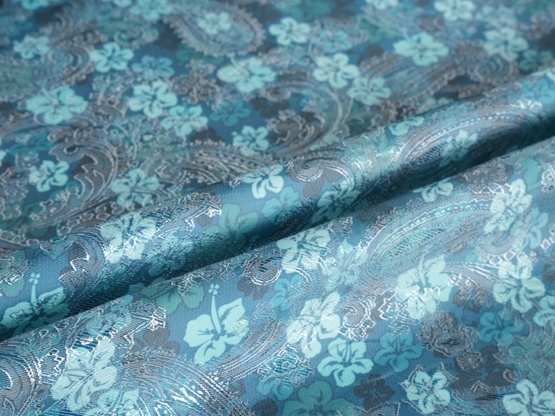 Jacquard met een all-polyester bedrukte voeringstof