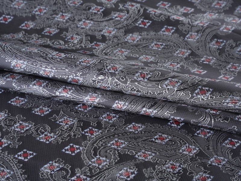 Jacquard met een all-polyester bedrukte voeringstof