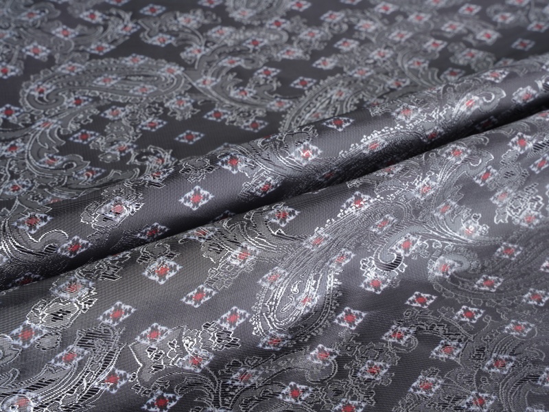 Jacquard met een all-polyester bedrukte voeringstof