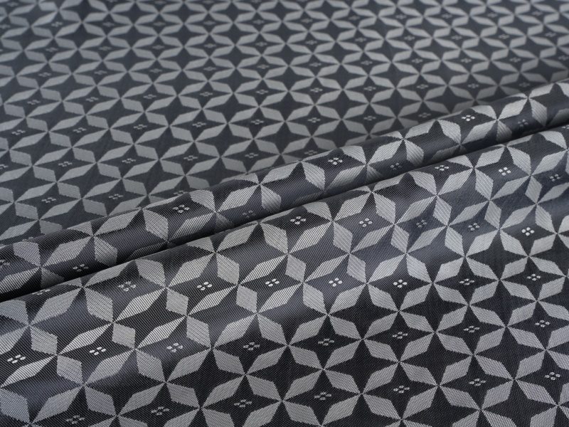 Polyester jacquard voering stof