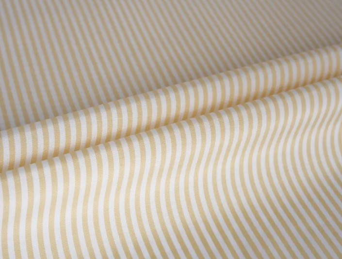 De toepassing van duurzame en mooie garen geverfde mouw voeringstof in high-end jurkontwerp